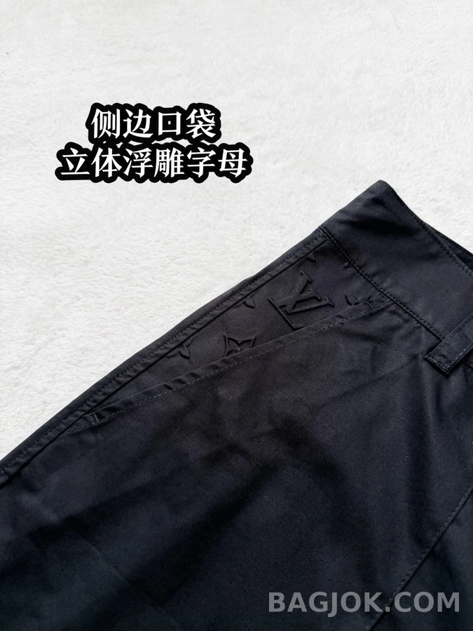 루이비통 루이비통 플라워 리벳 스트레이트 팬츠 상세 이미지