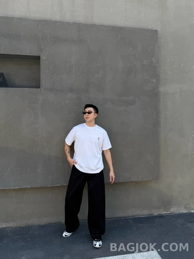 루이비통 루이비통 플라워 리벳 스트레이트 팬츠 상세 이미지