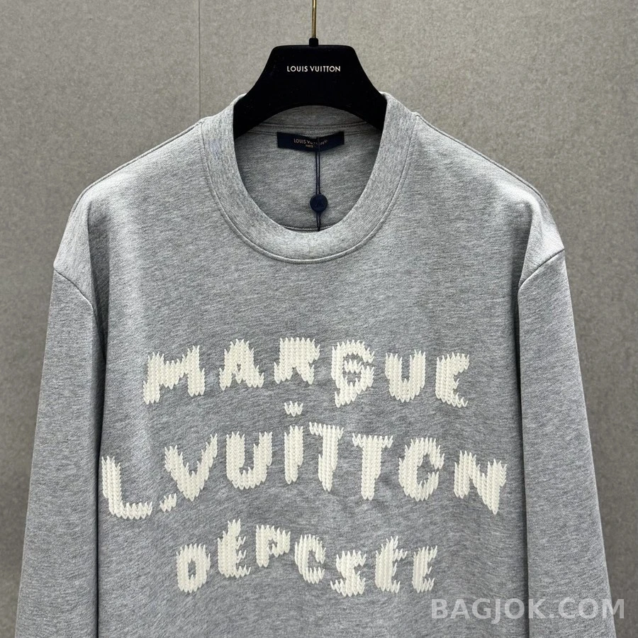 루이비통 루이비통 Marque L.Vuitton Déposée 자수 맨투맨 상세 이미지