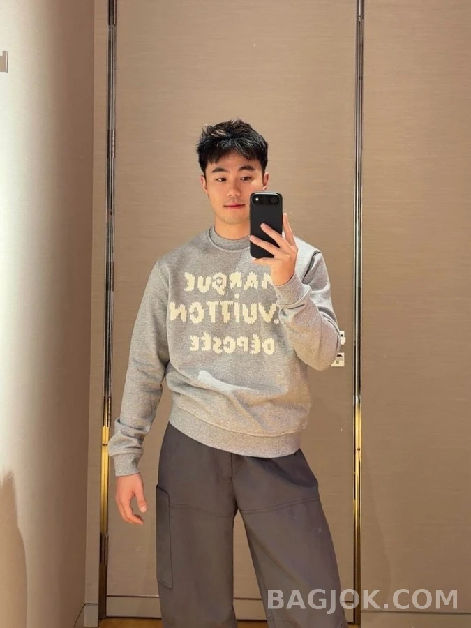 루이비통 루이비통 Marque L.Vuitton Déposée 자수 맨투맨 상세 이미지