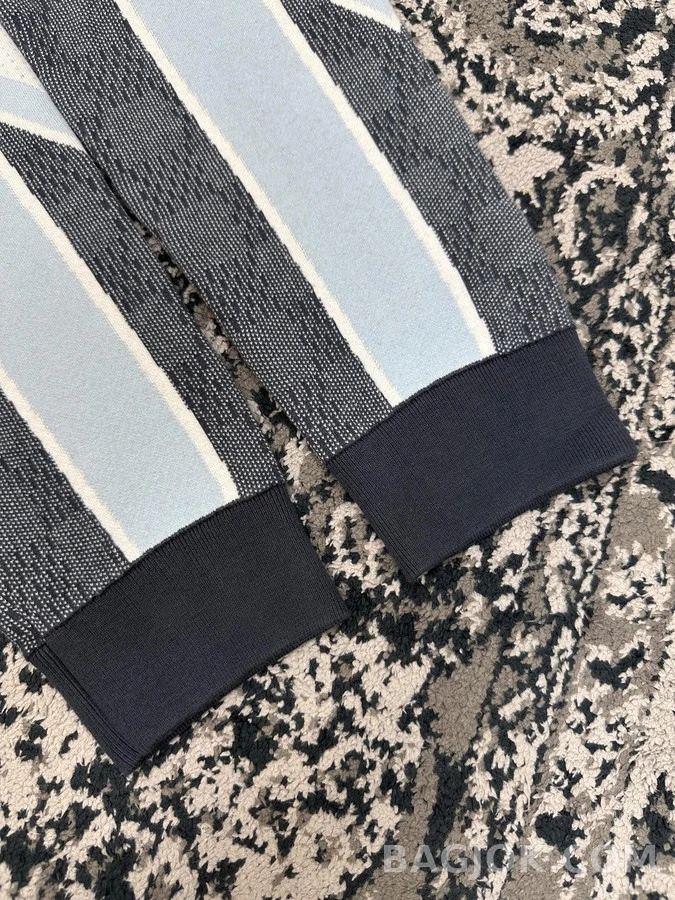 루이비통 루이비통 Vuitton 로고 모노그램 자카드 니트 상세 이미지
