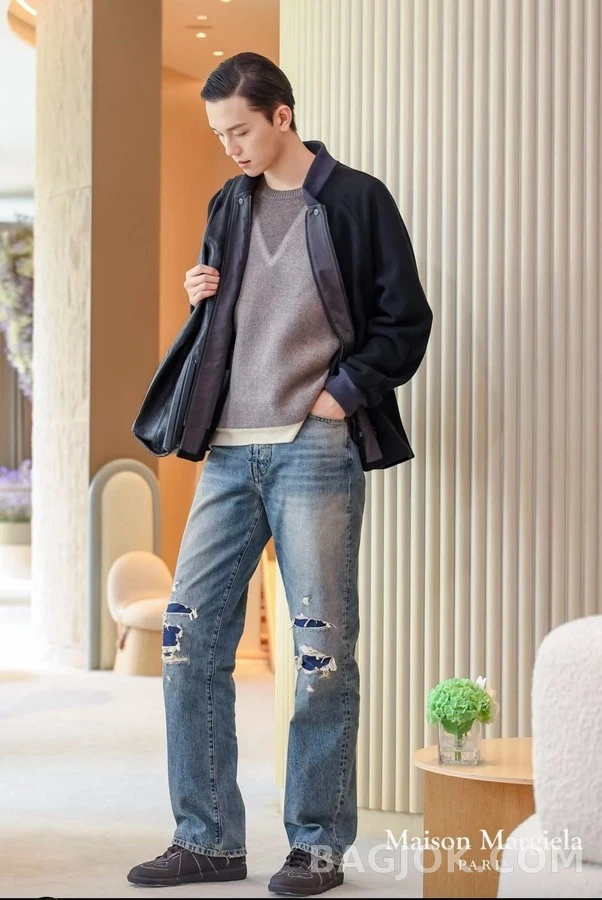 메종 마르지엘라 메종마르지엘라 울 멀티 지퍼 자켓 상세 이미지