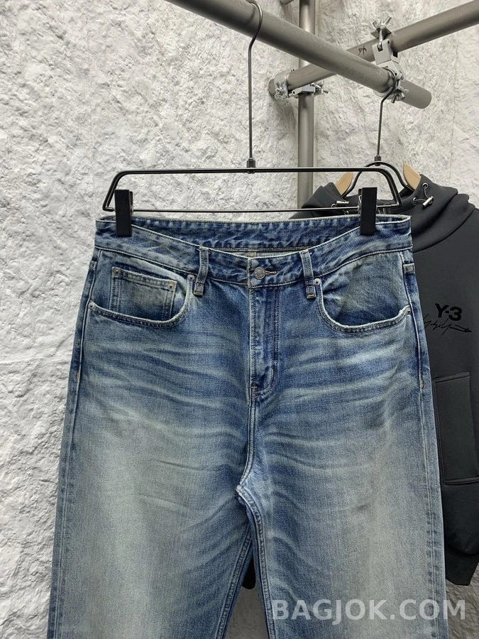 메종 마르지엘라 메종마르지엘라 워싱 스트레이트 데님 팬츠 상세 이미지
