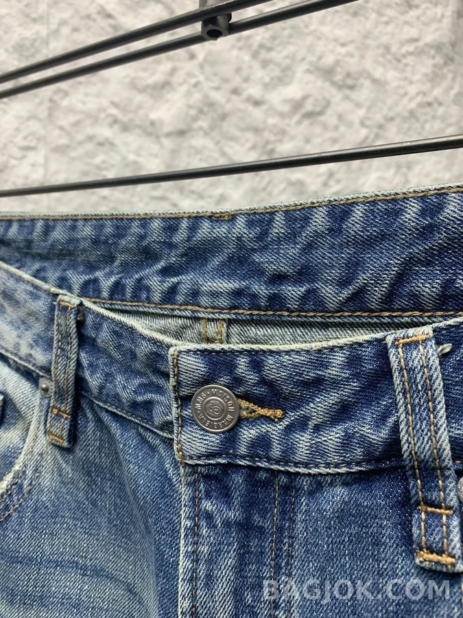 메종 마르지엘라 메종마르지엘라 워싱 스트레이트 데님 팬츠 상세 이미지