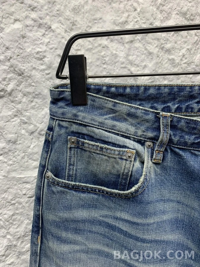 메종 마르지엘라 메종마르지엘라 워싱 스트레이트 데님 팬츠 상세 이미지