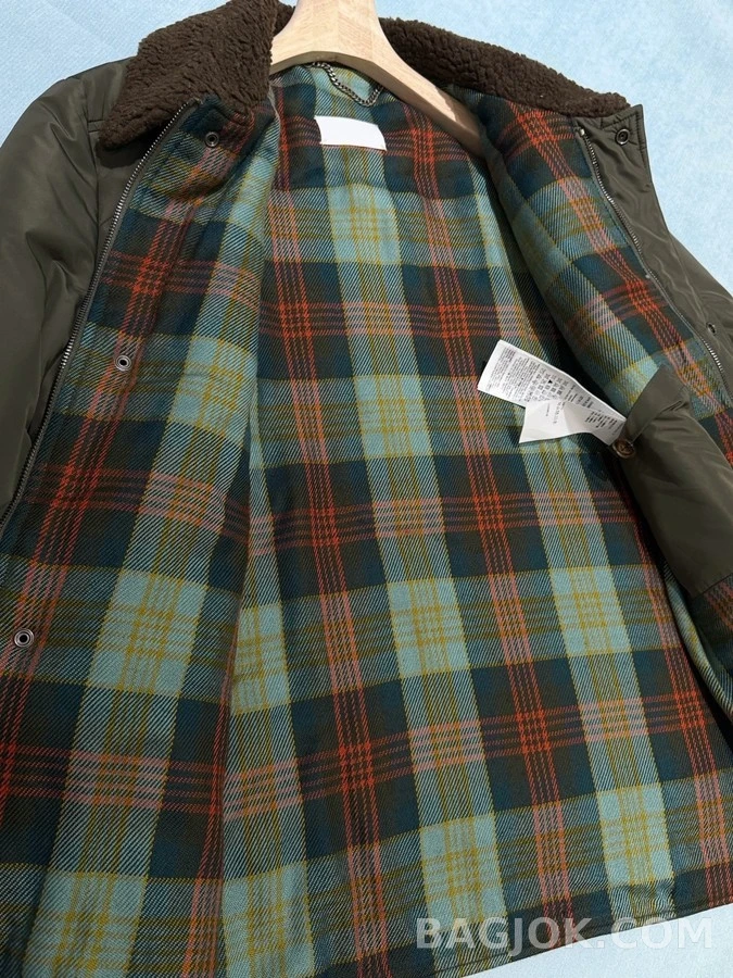 메종 마르지엘라 메종마르지엘라 퍼 칼라 헌팅 자켓 상세 이미지