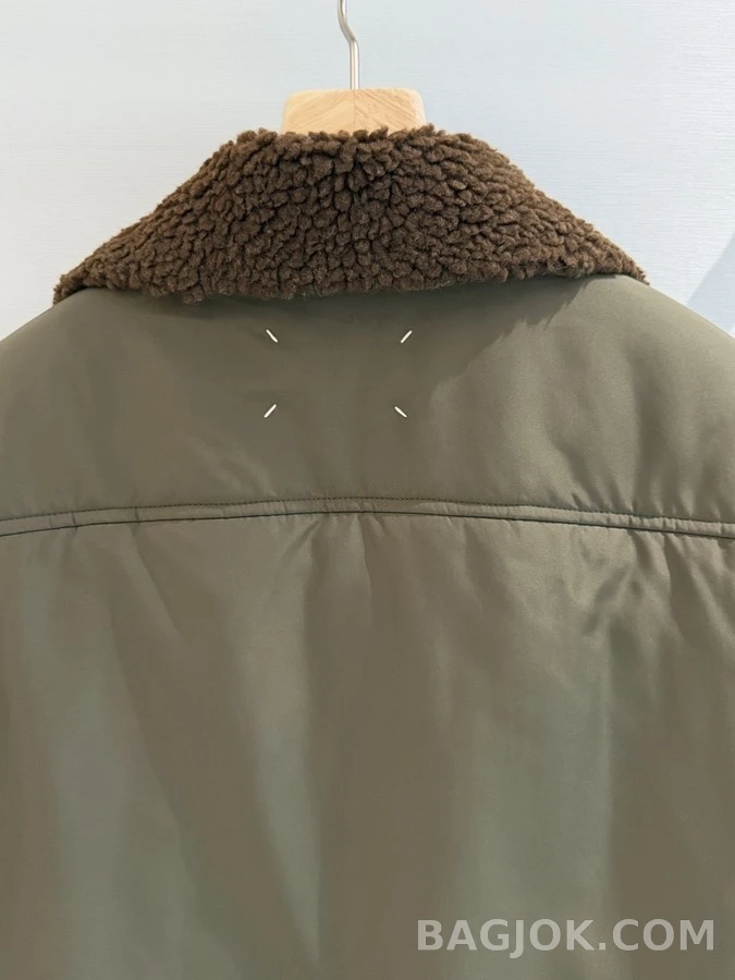 메종 마르지엘라 메종마르지엘라 퍼 칼라 헌팅 자켓 상세 이미지