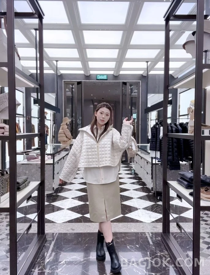 몽클레어 몽클레어 다이아 퀼팅 후드 패딩 상세 이미지