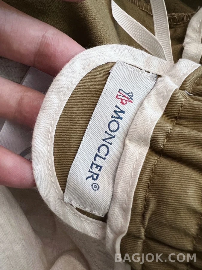 몽클레어 몽클레어 드로스트링 워크웨어 조거 팬츠 상세 이미지