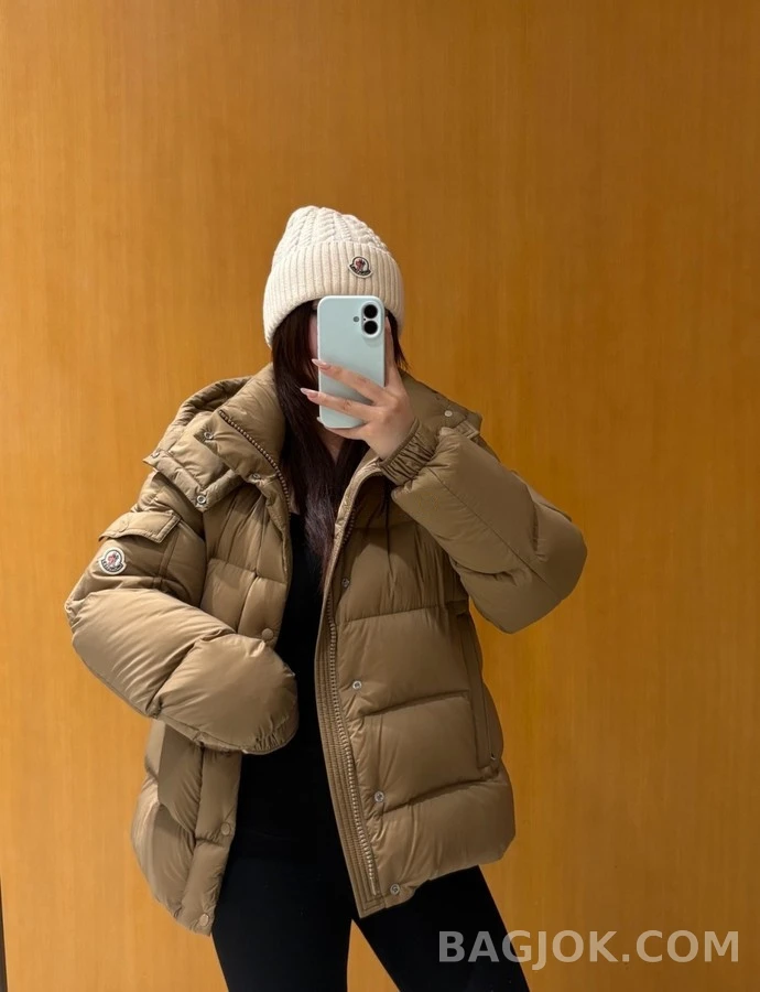 몽클레어 몽클레어 마야 70 후드 숏 다운 재킷 상세 이미지