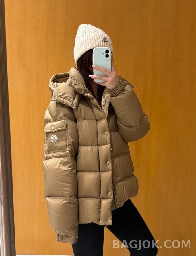 몽클레어 몽클레어 마야 70 후드 숏 다운 재킷 상세 이미지