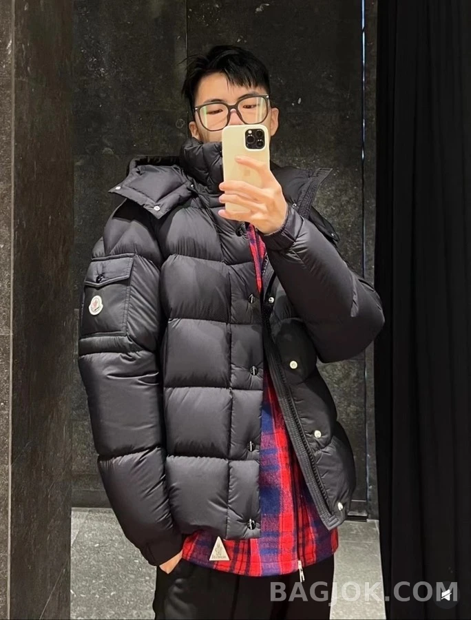 몽클레어 몽클레어 마야 70 후드 숏 재킷 상세 이미지