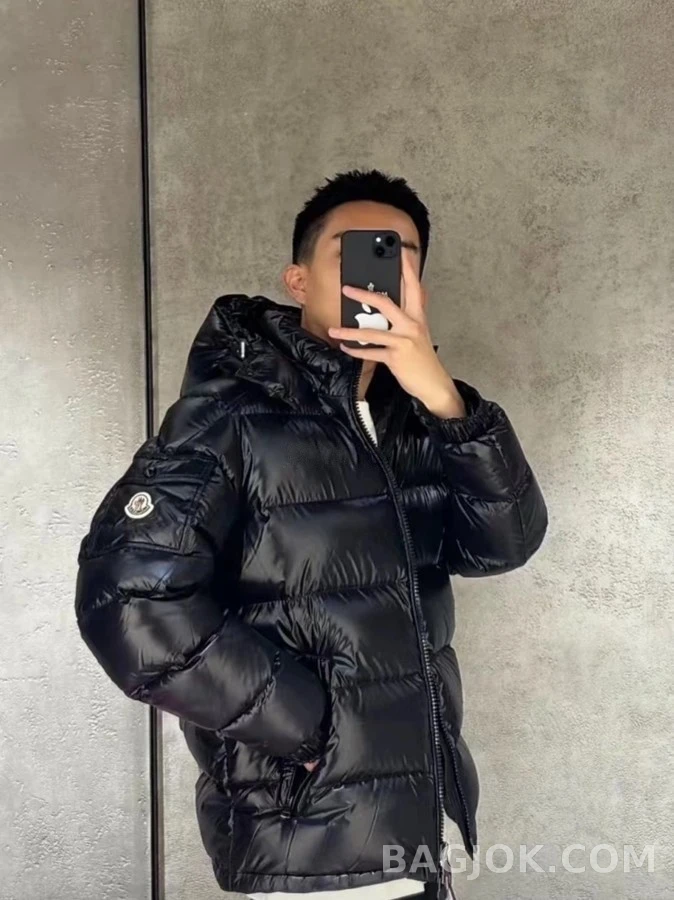 몽클레어 몽클레어 마야 후드 숏 패딩 상세 이미지