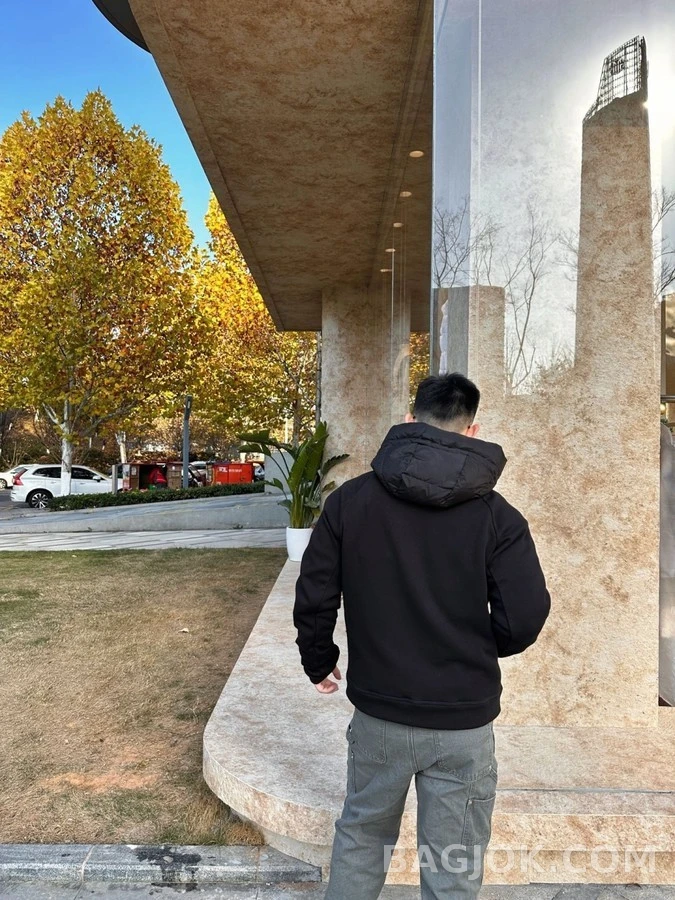 몽클레어 몽클레어 스웨트 패널 후드 집업 상세 이미지