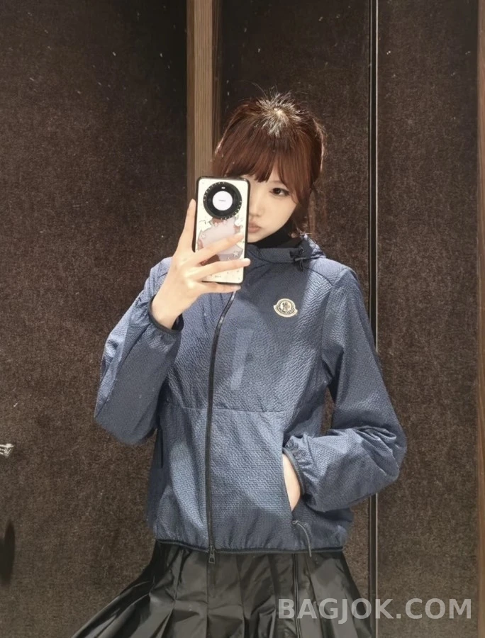 몽클레어 몽클레어 패턴 경량 후드 자켓 상세 이미지