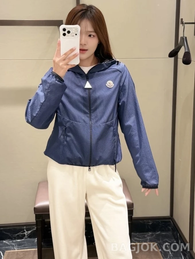 몽클레어 몽클레어 패턴 경량 후드 자켓 상세 이미지