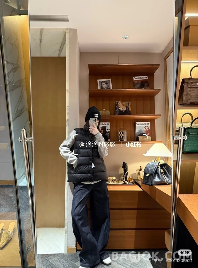 몽클레어 몽클레어 하이넥 패딩 베스트 상세 이미지