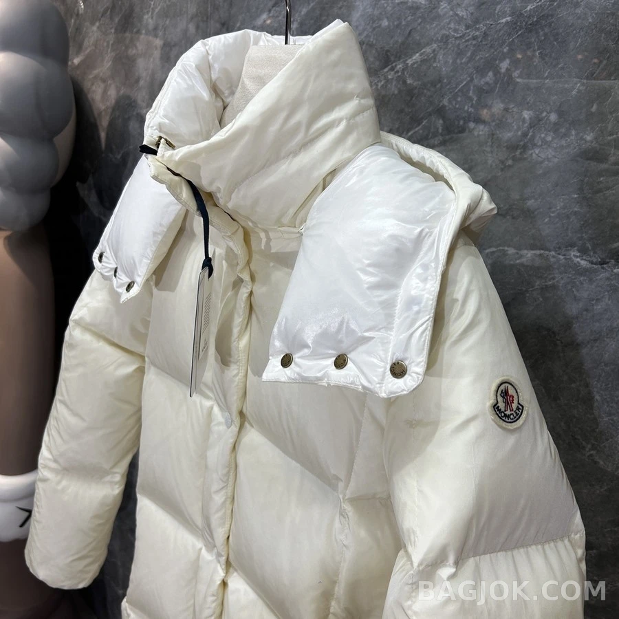 몽클레어 몽클레어 후드 롱 다운 패딩 상세 이미지