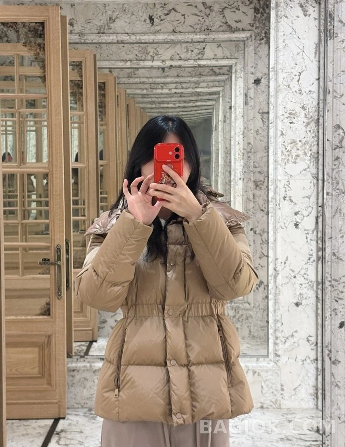 몽클레어 몽클레어 Agnaux 후드 퀼팅 패딩 상세 이미지