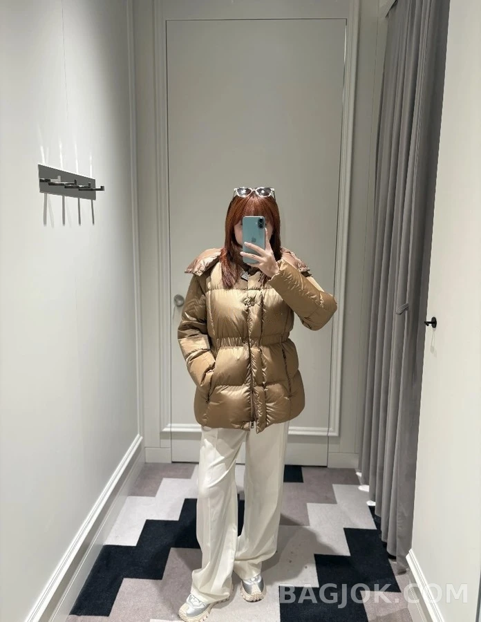 몽클레어 몽클레어 Agnaux 후드 퀼팅 패딩 상세 이미지