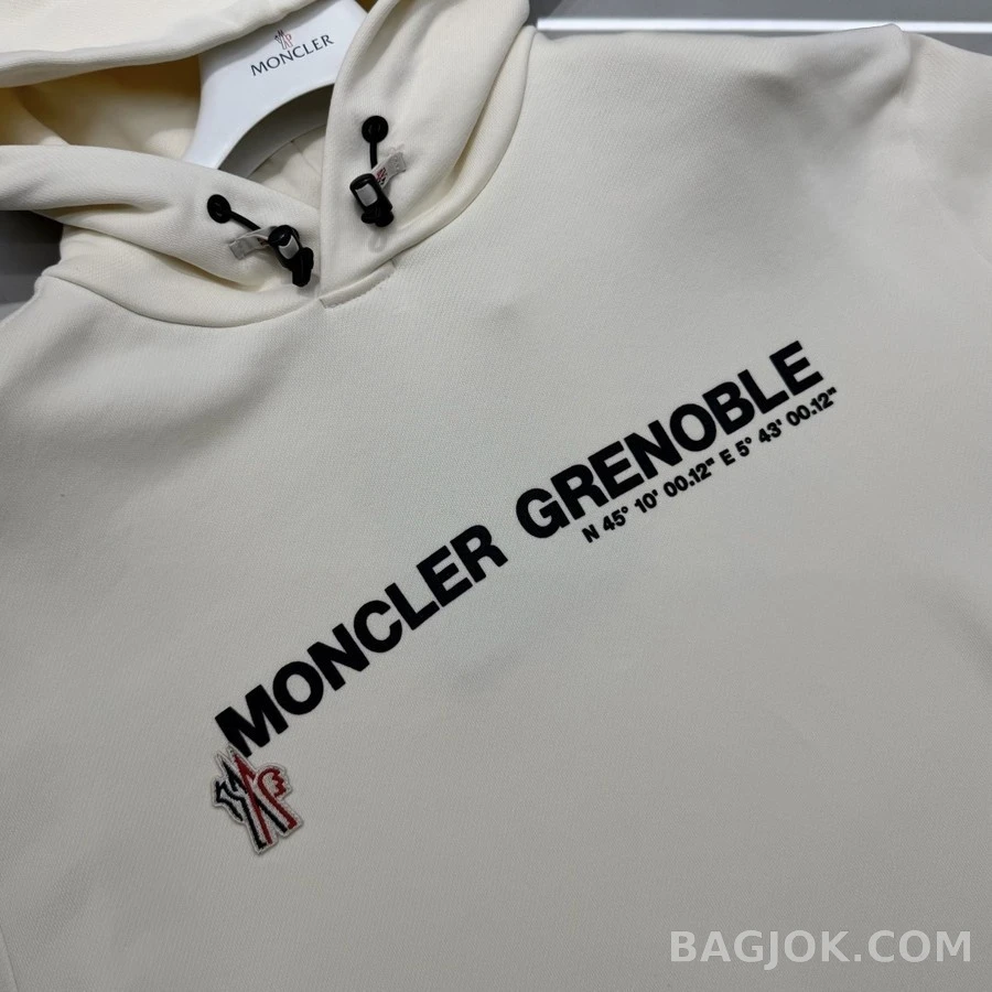 몽클레어 몽클레어 Grenoble 레터링 후드티 상세 이미지