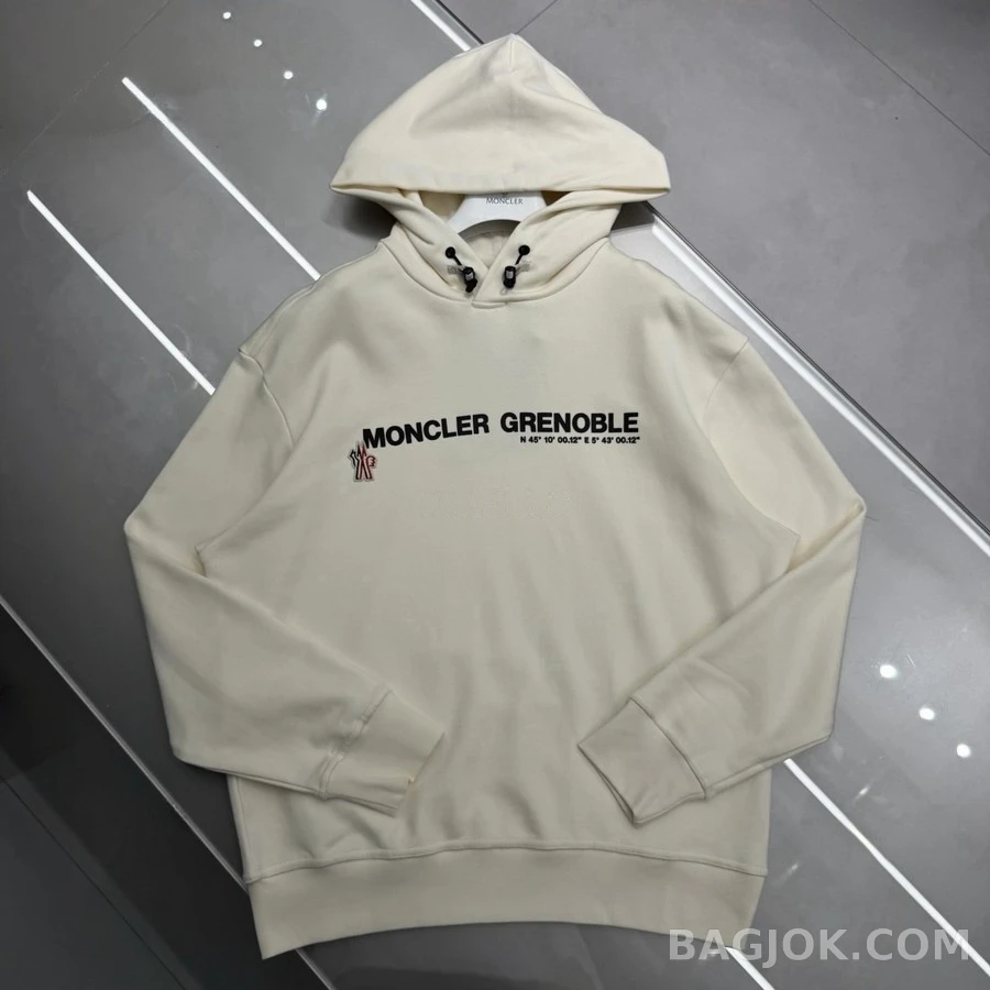 몽클레어 몽클레어 Grenoble 레터링 후드티 상세 이미지