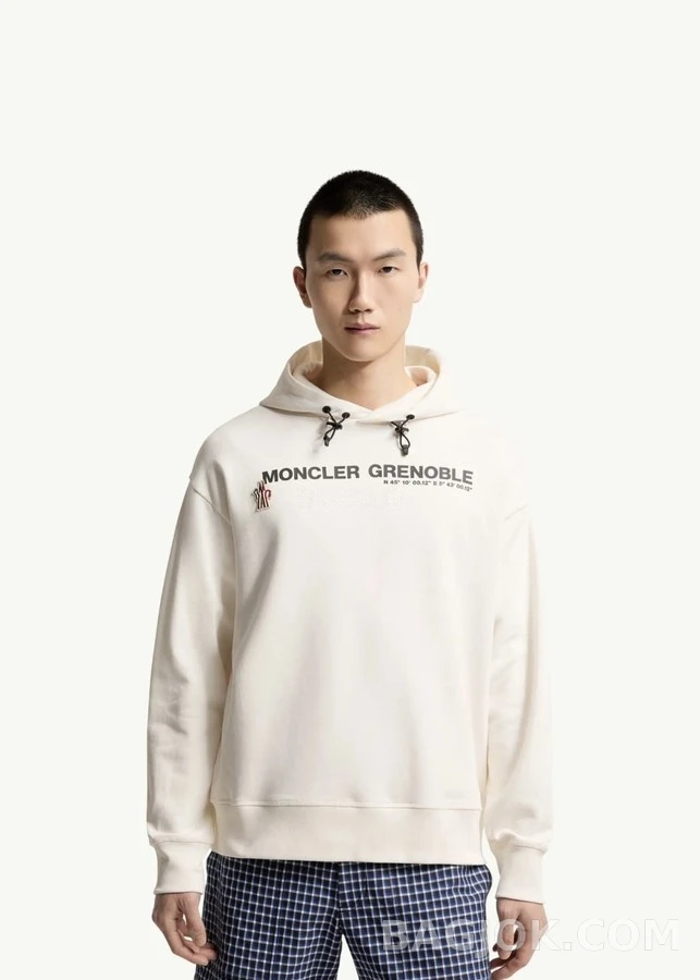 몽클레어 몽클레어 Grenoble 레터링 후드티 상세 이미지