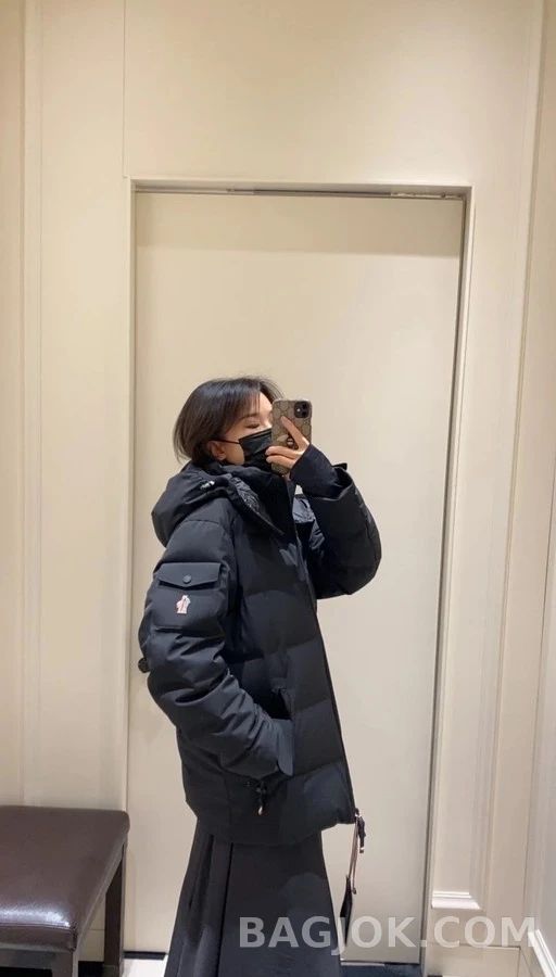 몽클레어 몽클레어 Maya 후드 숏 패딩 자켓 상세 이미지
