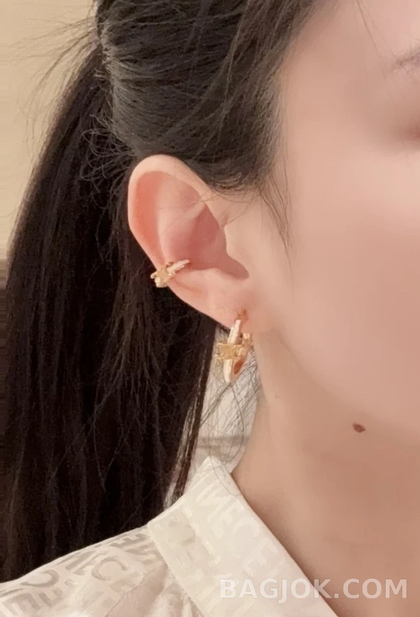 셀린느 셀린느 트리오페 에나멜 귀걸이 상세 이미지