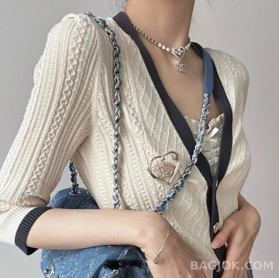 샤넬 샤넬 만다이아 하트 목걸이 상세 이미지