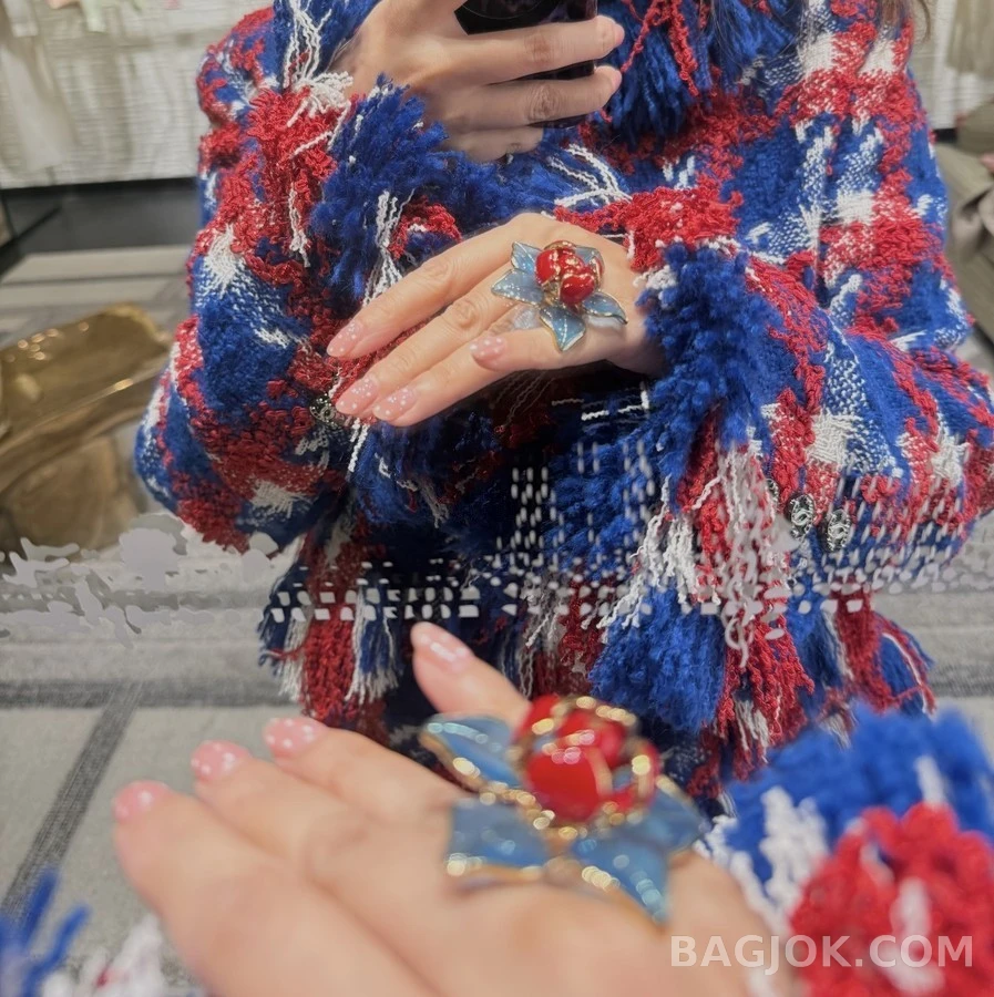 샤넬 샤넬 플라워 로고 링 상세 이미지