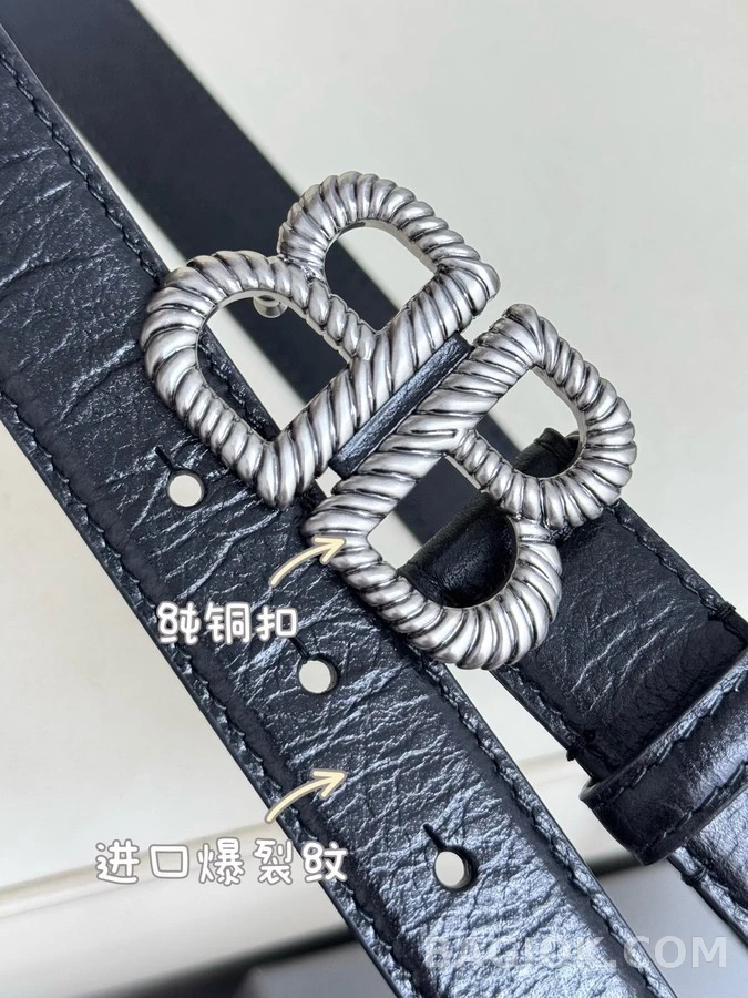 발렌시아가 발렌시아가 로프 버클 벨트 상세 이미지