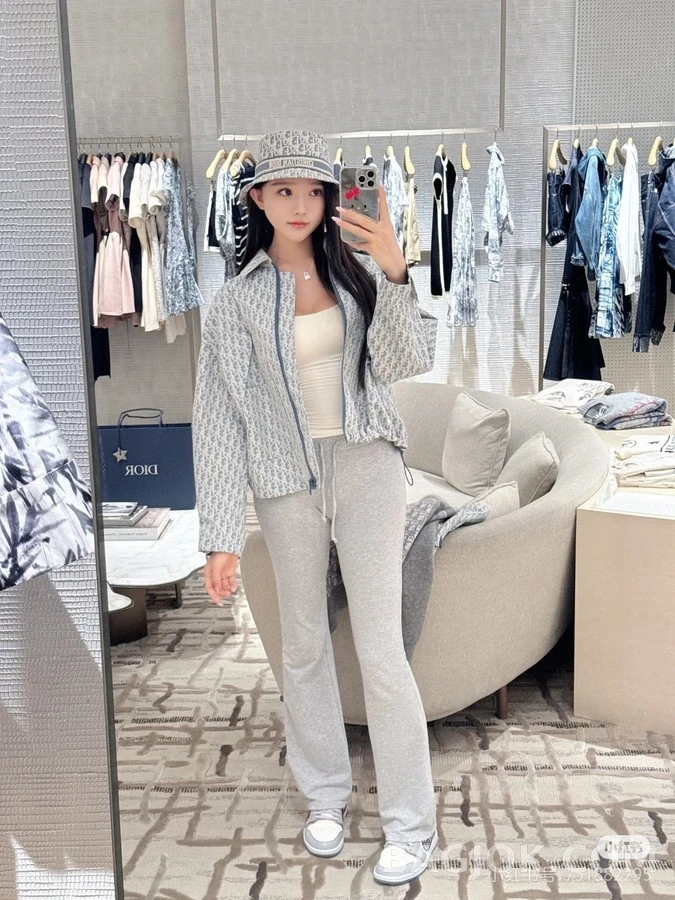 디올 디올 오블리크 패턴 재킷 상세 이미지
