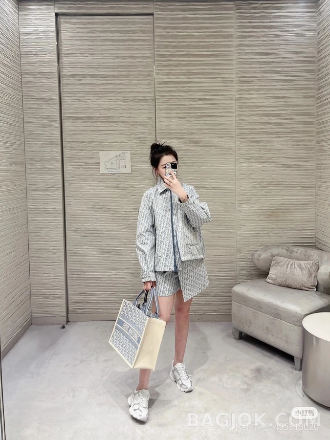 디올 디올 오블리크 패턴 재킷 상세 이미지