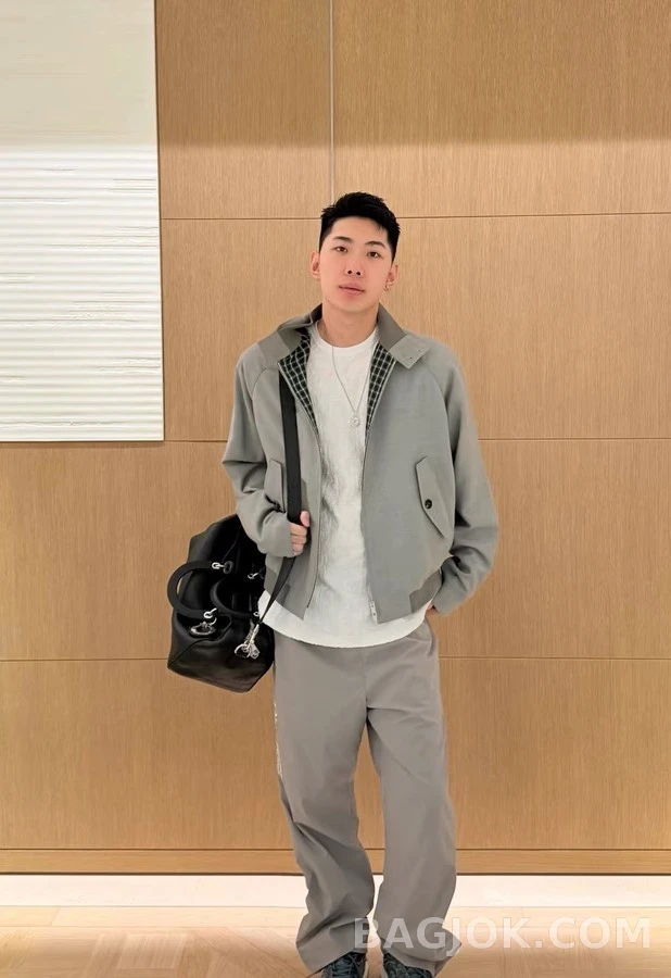 디올 디올 울 스탠드넥 자켓 상세 이미지
