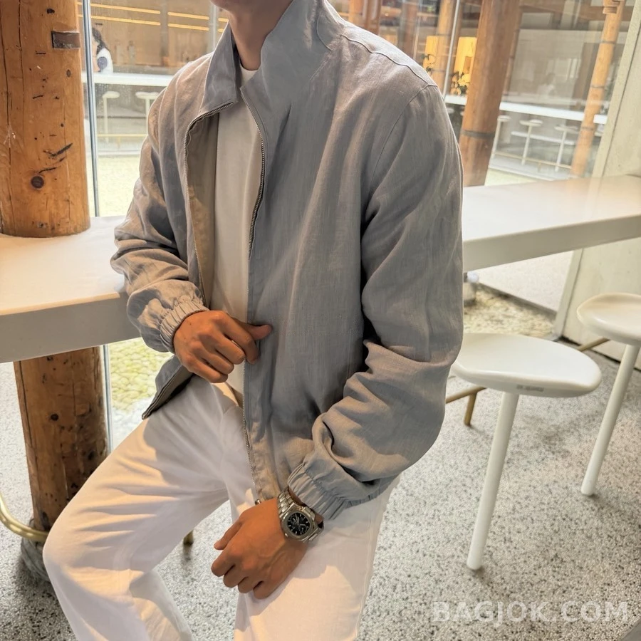 로로피아나 로로피아나 리버시블 린넨 자켓 상세 이미지