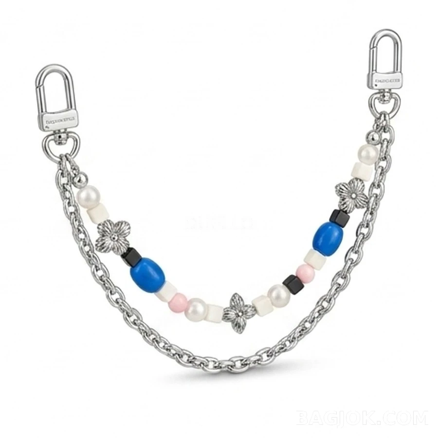루이비통 루이비통 모노그램 플라워 비즈 백 체인 상세 이미지