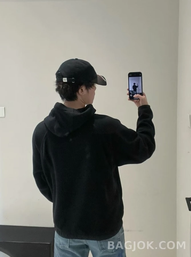 크롬하츠 크롬하츠 가죽 크로스 플리스 후드티 상세 이미지