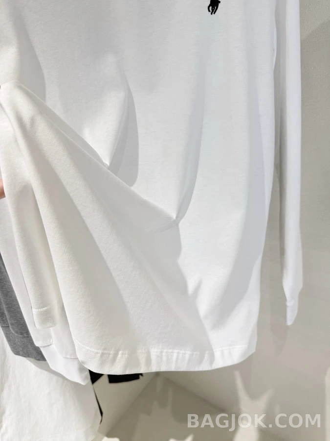 폴로 랄프 로렌 폴로 랄프 로렌 포니 자수 긴팔 티셔츠 상세 이미지