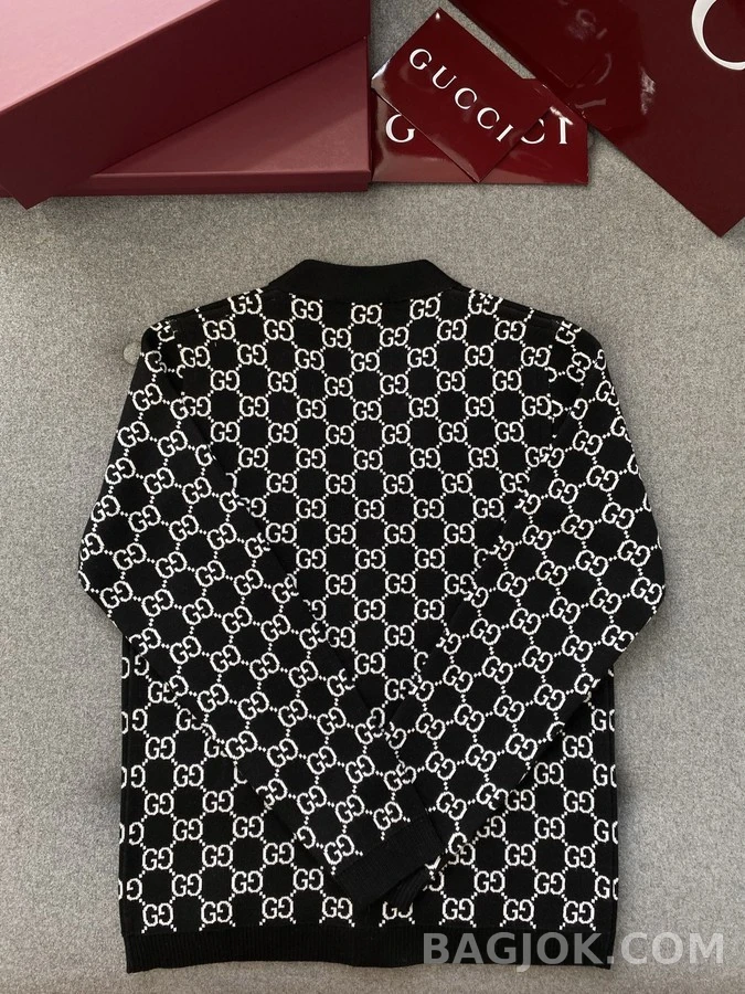 구찌 구찌 모노그램 리버서블 가디건 상세 이미지