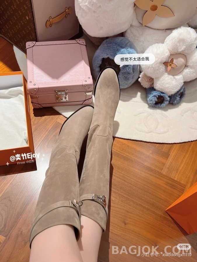 에르메스 에르메스 Kelly Jumping 락 버클 라이딩 부츠 상세 이미지