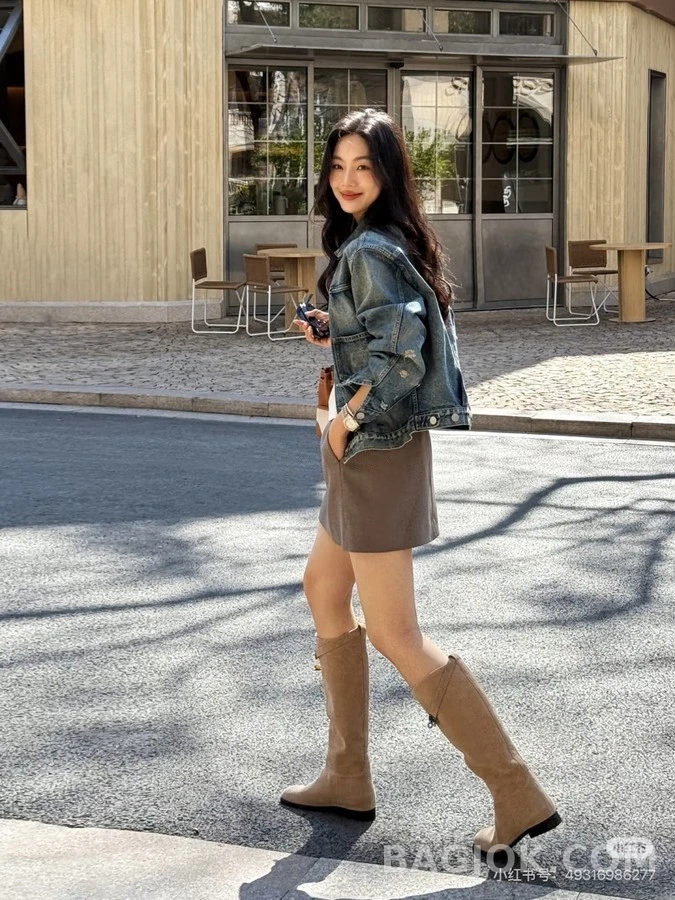 에르메스 에르메스 Kelly Jumping 락 버클 라이딩 부츠 상세 이미지