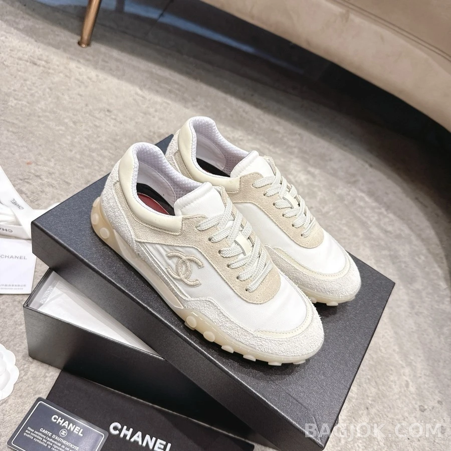 샤넬 샤넬 배색 두두솔 스니커즈 상세 이미지
