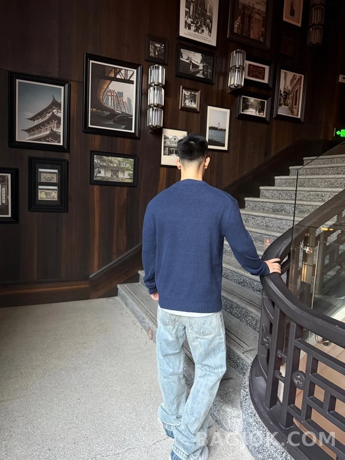 에르메스 에르메스 더블 앵커 자수 스웨터 상세 이미지