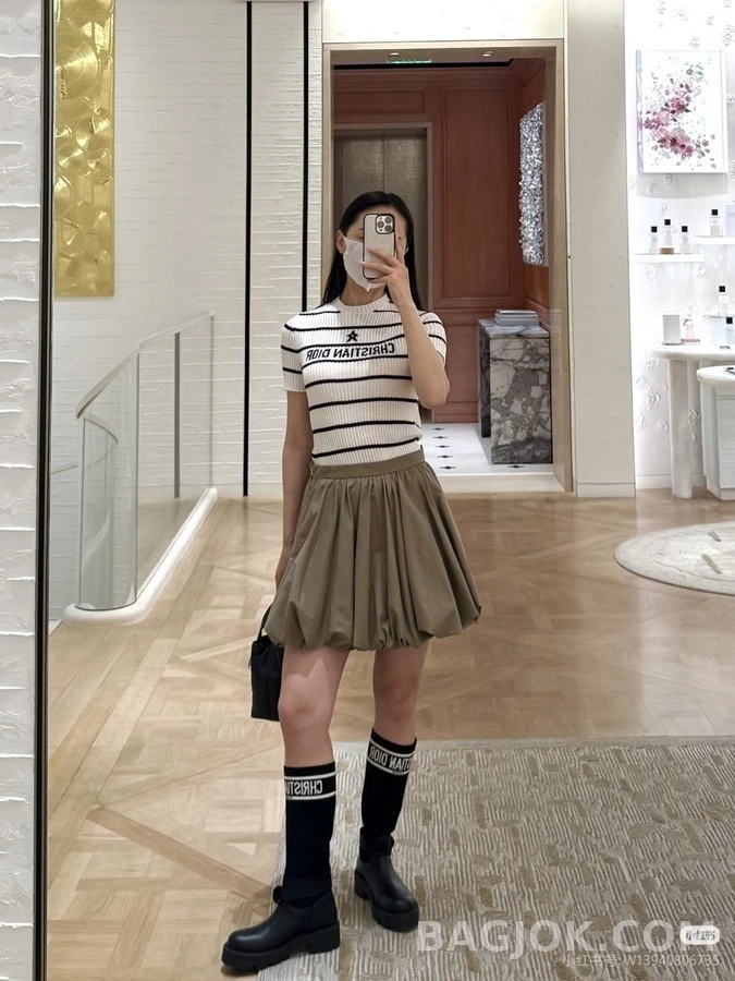 디올 디올 레이스 디테일 하이탑 부츠 상세 이미지