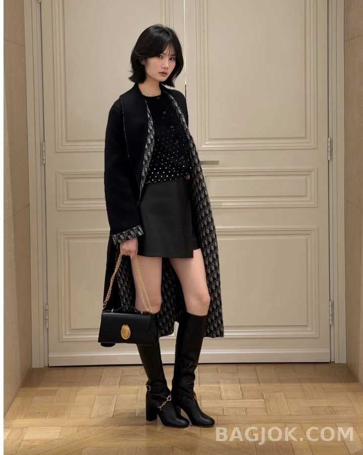 디올 디올 D-Town 체인 롱 부츠 상세 이미지