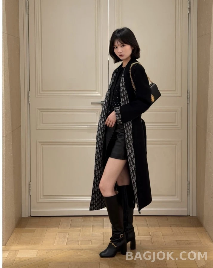 디올 디올 D-Town 체인 롱 부츠 상세 이미지