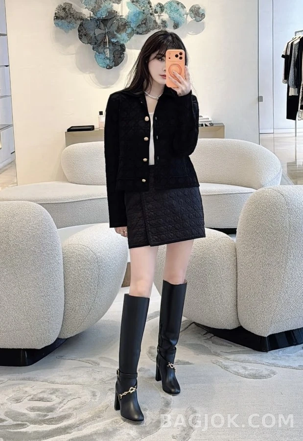 디올 디올 D-Town 체인 롱 부츠 상세 이미지