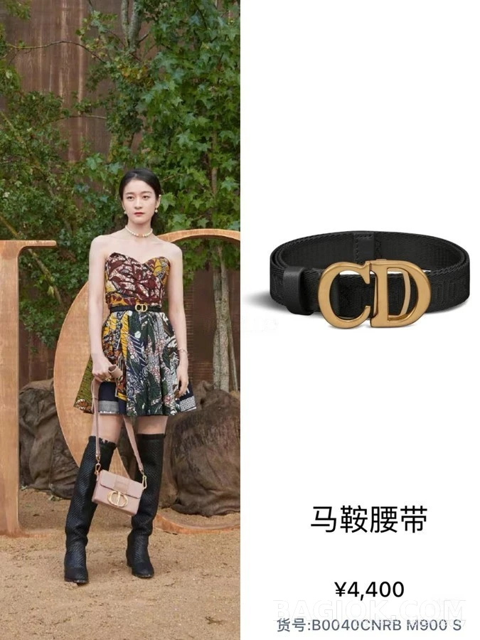 디올 디올 위빙 벨트 상세 이미지