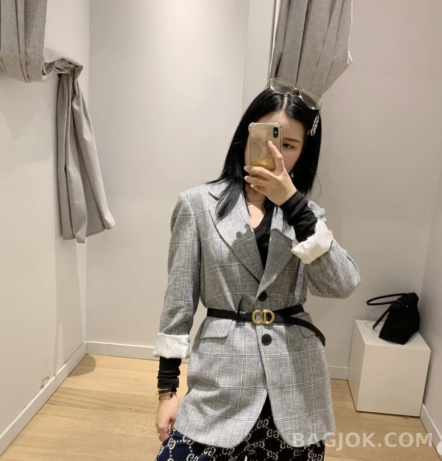 디올 디올 위빙 벨트 상세 이미지